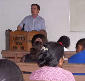 Clive teaching in Santa Fe
