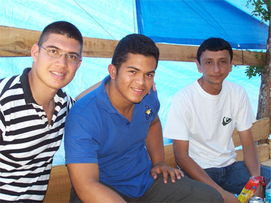 Alexi, Berto and Juan