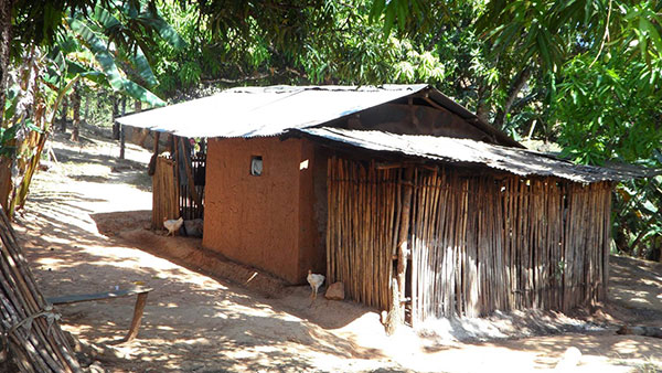 Typical house at Santa Rosa