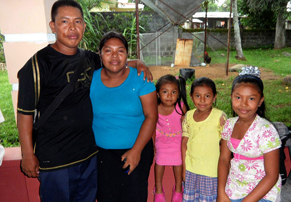 Hilario, Eudora, Naomi, Abby and Ruby (Gardener)